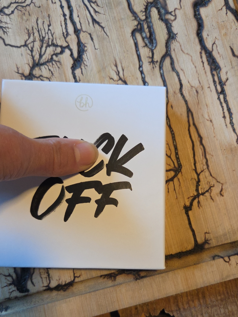 BH Cosmetics F Off Eyeshadow Palette - NIB